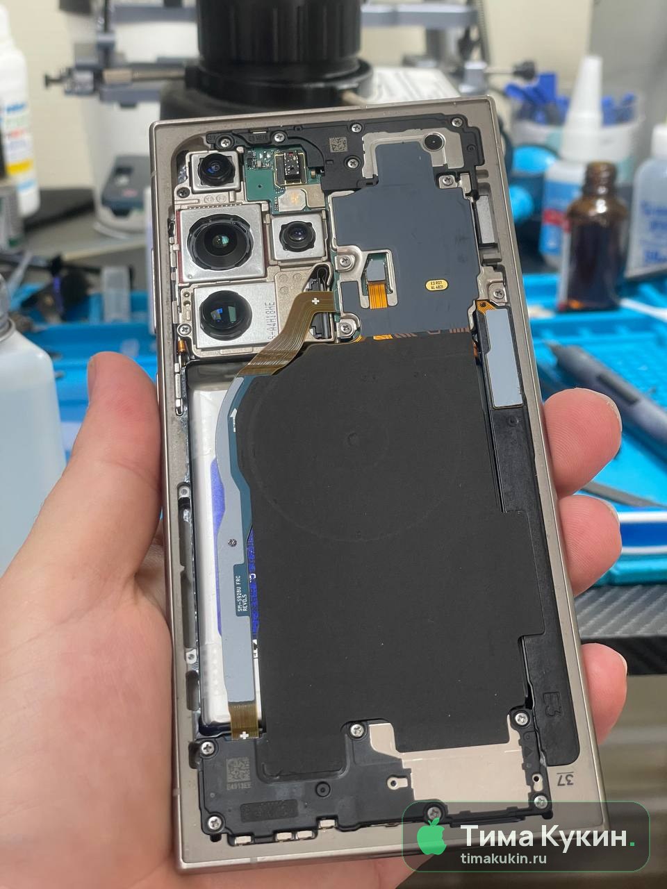 Замена основной камеры Samsung S24 Ultra — Тима Кукин