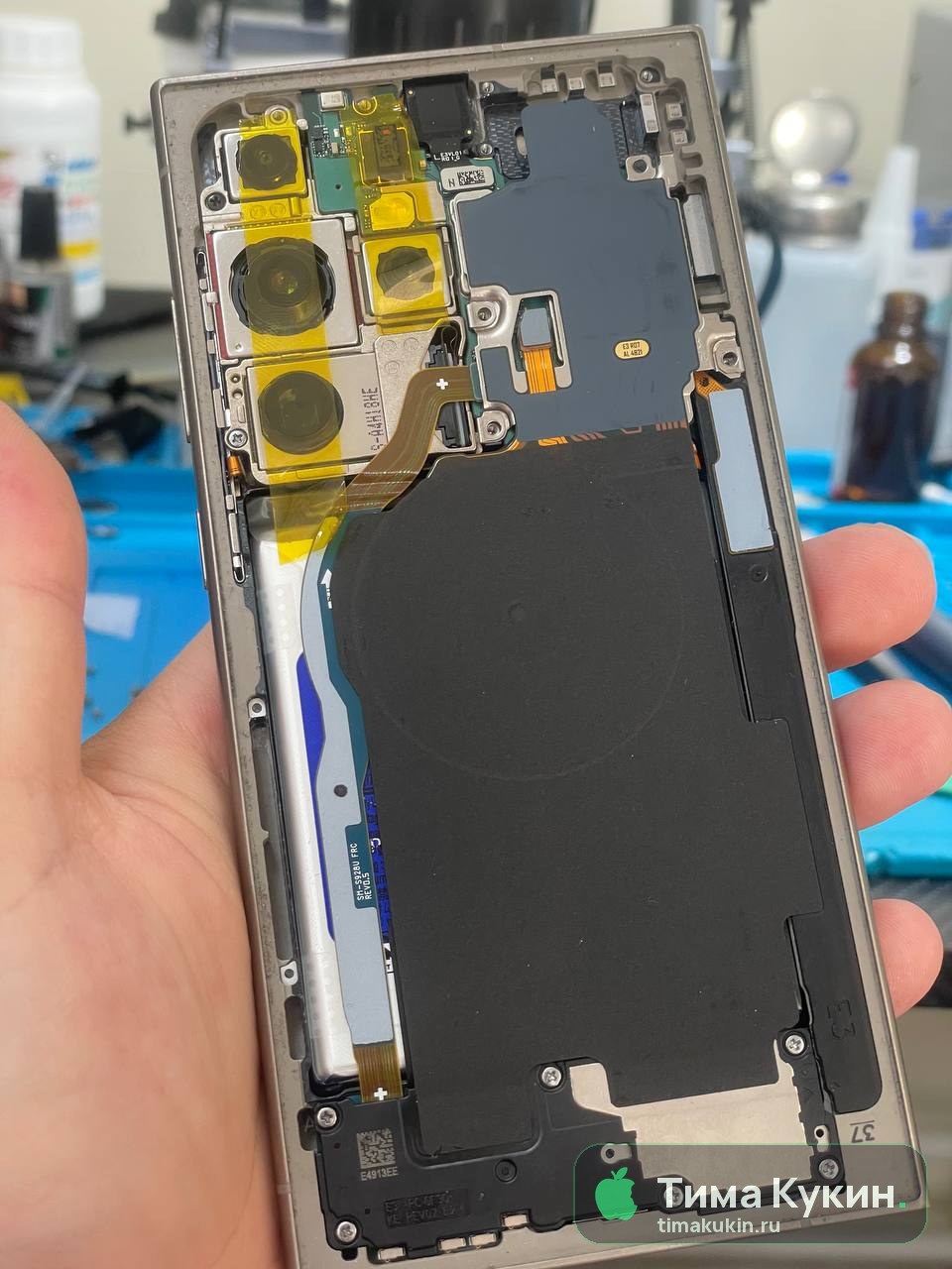 Замена основной камеры Samsung S24 Ultra — Тима Кукин